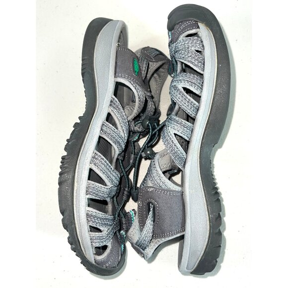 Keen Womens Clearwater CNX Sandals Grey Size 9.5 Outdoor Anti-Odor Lightweight - Picture 3 of 11